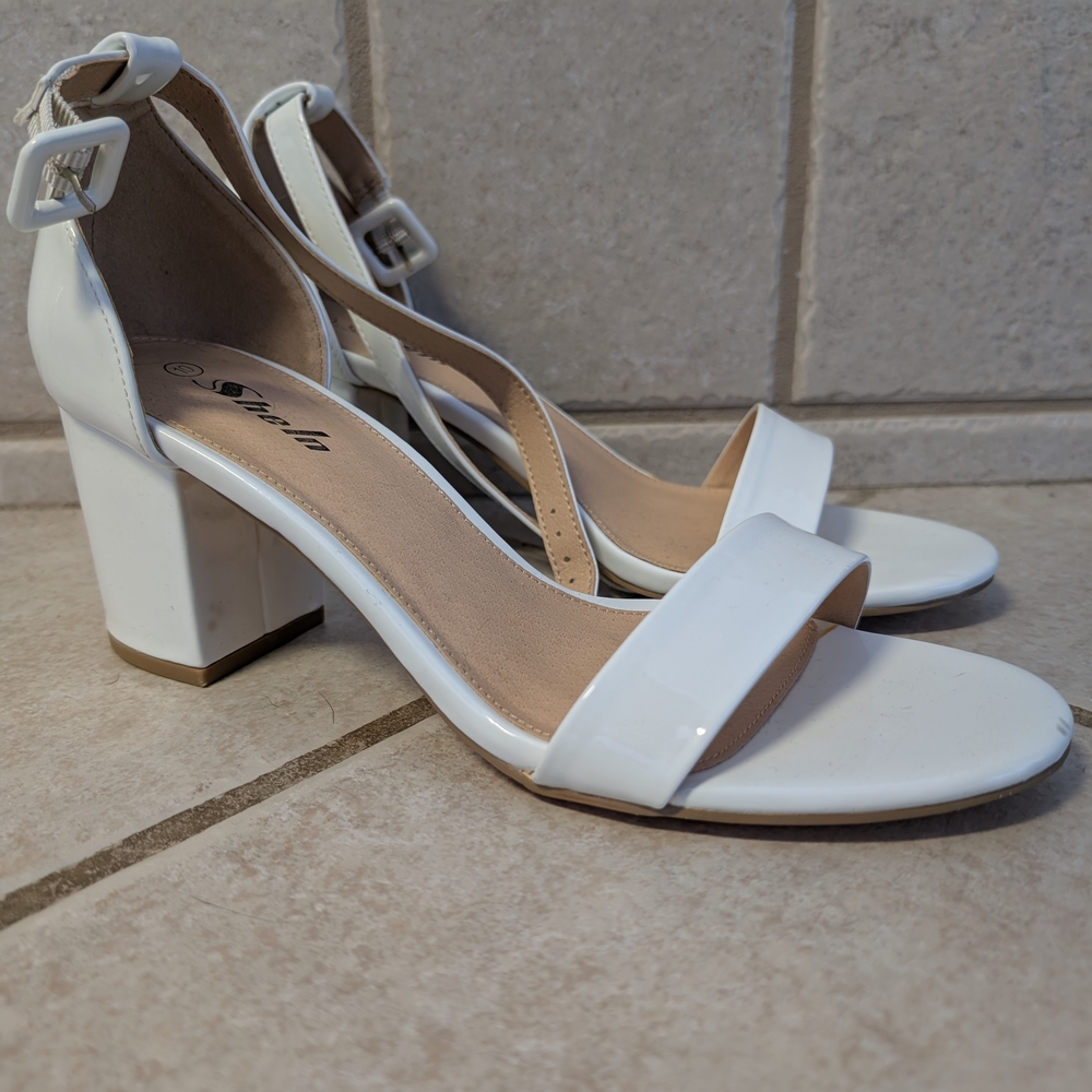 *NEW* White Heels